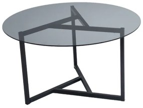 Konferenčný stolík TRIO 42x75 cm čierna