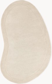 Ručne tuftovaný vlnený koberec v organickom tvare Kadey