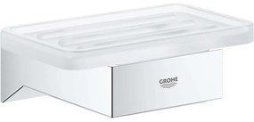 GROHE Selection Cube miska na mydlo bez držiaka, matované sklo, 40806000