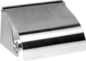 Bemeta Design Držiak toaletného papiera, s krytom, nerez - 105112315