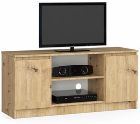 Stolík pod TV RTV 120 2D 1P dub artisan