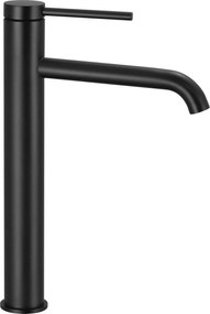 Rea Clif, vysoká umývadlová batéria h-295, čierna matná, REA-B5325