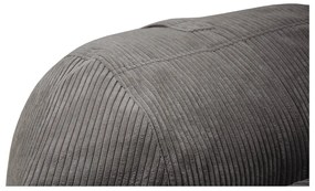 Krémový menčestrový detský sedací vak Roll 80 – SLOWDOWN