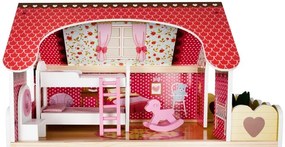 Drevený domček pre bábiky Kruzzel D11252