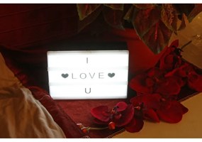 Biela svetelná dekorácia na baterky – Hilight