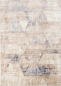 TA Koberec D198M BIELA/TMAVOMODRÁ ASTHANE Rozmer: 80x150 cm