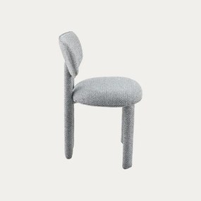 Jedálenská stolička SELISSE sivá 004970