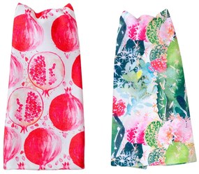 KUCHYNSKÉ UTIERKY MS HOME TROPICAL FRUITS SADA 2 KS 38X60 CM VZOROVANÉ