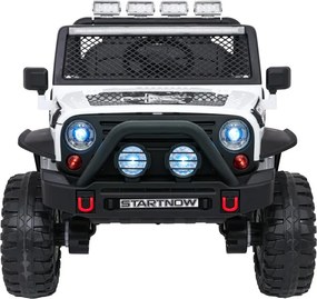 Elektrické autíčko Jeep BEAST 4x4 biele