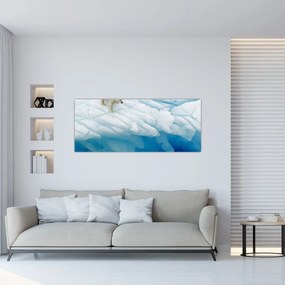Obraz - Polárny medveď (120x50 cm)
