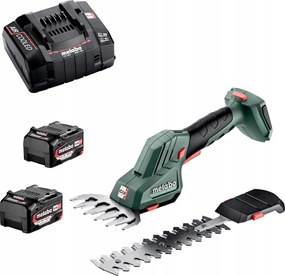 Nožnice na trávu a živý plot Metabo Sgs 18 Ltx Q 601609850 18V 2x4Ah