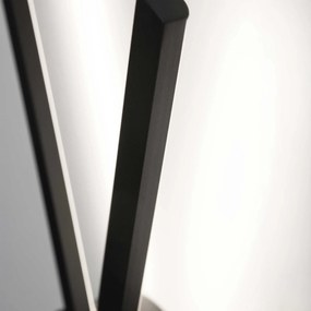 Toolight Toolight, LED nástenné svietidlo, neutrálne svetlo 4000K, 11W, APP1604-W, čierna matná, OSW-05479