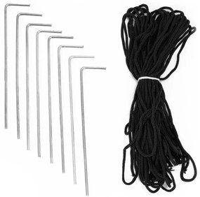 Nožnicový stan 3×3 m – záhradný pavilón pre veľtrhy, expresné akcie a catering, čierny Springos GP0004