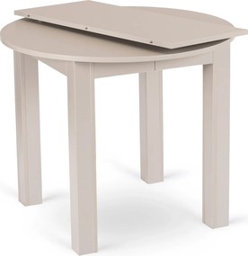 Vintino Jedálenský okrúhly stôl AMFORA kašmír 102–142 cm