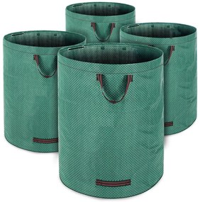 Gardebruk Záhradná taška 4-dielny set zelený 280 l