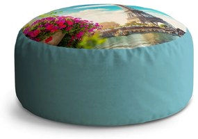Sablio Taburet Circle Paríž Eiffelova veža Mraky: 40x50 cm