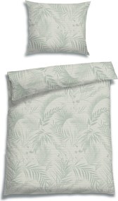 XXXLutz POSTEĽNÁ BIELIZEŇ, seersucker, šalviovozelená, 140/200 cm Florella - Obliečky & plachty - 004388002901