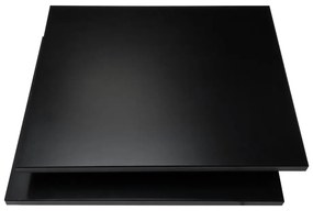 Čierne police pre modulárny policový systém 2 ks 32x27 cm Mistral Kubus - Hammel Furniture