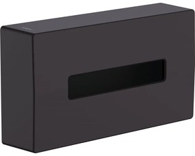 HANSGROHE AddStoris zásobník na kozmetické vreckovky, nástenná verzia, matná čierna, 41774670