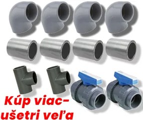 Bazénové tvarovky, 12 ks so zľavou 30%