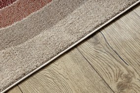 Koberec FUSION 0807 krémový / bordový