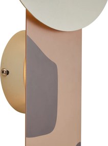 Detské nástenné svietidlo hnedé vrátane LED 3-stupňové stmievateľné - Gigi the Giraffe