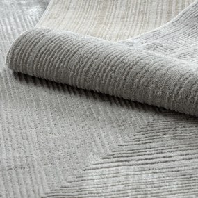 Dywany Łuszczów, Kusový koberec Balance 8788 grey, 80x150, šedá, obývacia izba