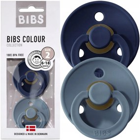 Kaučukové cumlíky BIBS Colour 6m+ 2ks Farba: béžová