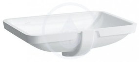LAUFEN Pro S Umývadlo, 600 mm x 400 mm, bez otvoru na batériu, biela H8119690001091