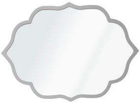 Zrkadlo Velvette (strieborná). Akcia -20%. Vlastná spoľahlivá doprava až k Vám domov. 1127529
