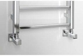 Sapho - Kúpeľňový radiátor METRO LIGHT 323W/230V 40x150 cm lesklý chróm