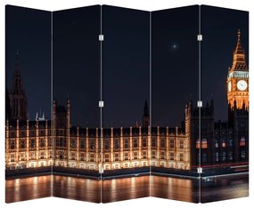 Paraván - Big Ben v Londýne (210x170 cm)