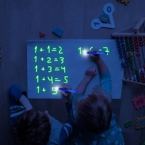 Zaparkorun Kresliaca tabuľka A4 - s LED perom