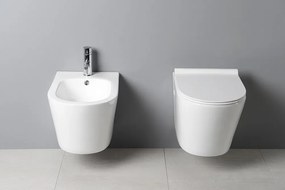 Sapho, PACO bidet závesný, 36x52 cm, PZ2012