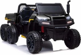 LEAN CARS Batériové vozidlo A730-2 Black 24V