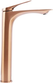 Rea Avalon, vysoká umývadlová batéria h-305, medená matná, REA-B0493