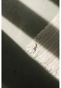 Krémový ručne tkaný bavlnený koberec 140x200 cm Handloom – Lorena Canals