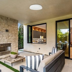 Rabalux 77140 - LED kúpeľňové stropné svietidlo so senzorom LOWAR 24W/230V 4000K IP44