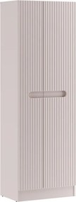 Vysoká voľne stojaca kúpeľňová skrinka Nova Cashmere 80-60-2D kašmírová