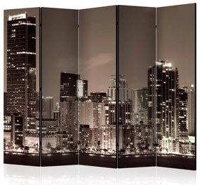 Artgeist Paraván - Miami in Sepia II [Room Dividers]
