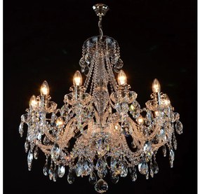 Wranovsky JWZ124122101 - Krištáľový luster na reťazi IMPERIAL 12xE14/40W/230V