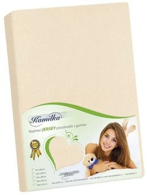 Bellatex Jersey prestieradlo smotanová