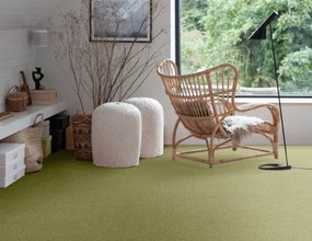 Koberce Breno Metrážny koberec MIRA 29, šíře role 400 cm, zelená