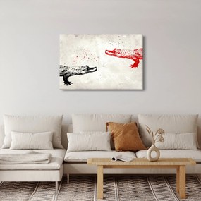 Obraz - Krokodíly (90x60 cm)