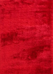 BE Koberec Seven Soft 7901 RED – červený obdĺžnikový Rozmer: 80x150 cm