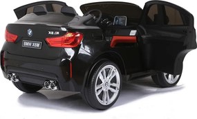 LEAN CARS Batéria auta Nové BMW X6M čierne lakované