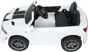 Elektrické autíčko Dodge Durango biele