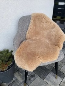 Ovčia kožušina béžová strihaná Kožušina: M- 110x65 cm