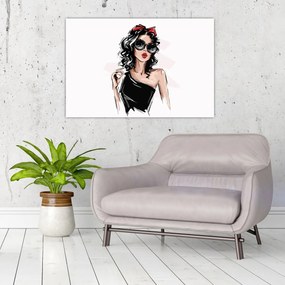 Obraz - Fashion woman (90x60 cm)