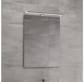 BATH DELUXE 01-060-01-58-00 - Kúpeľňové zrkadlo NORDBORG 60x75 cm 01-060-01-58-00